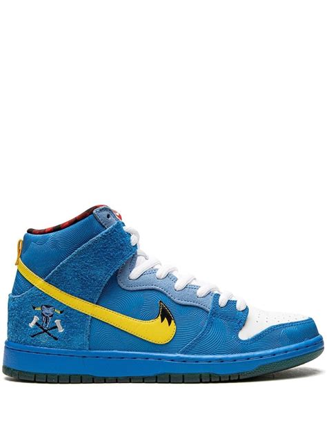 nike dunks blue canvas|nike dunk high premium.